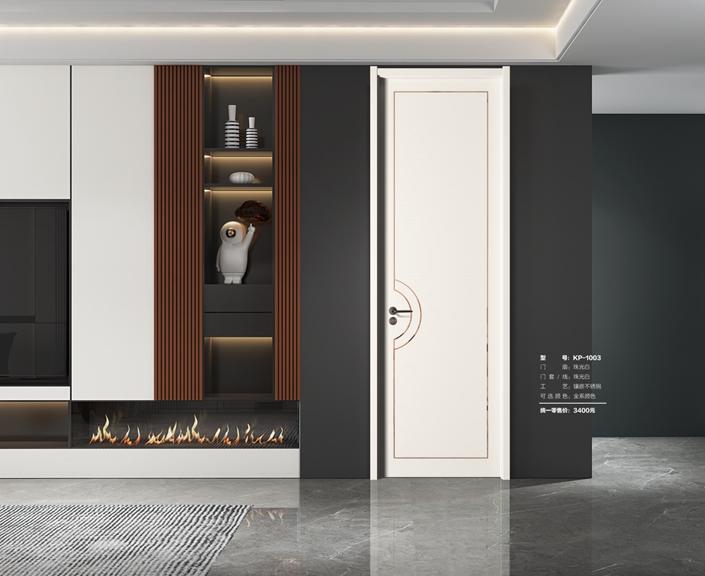 凈味無漆木門KP-1003