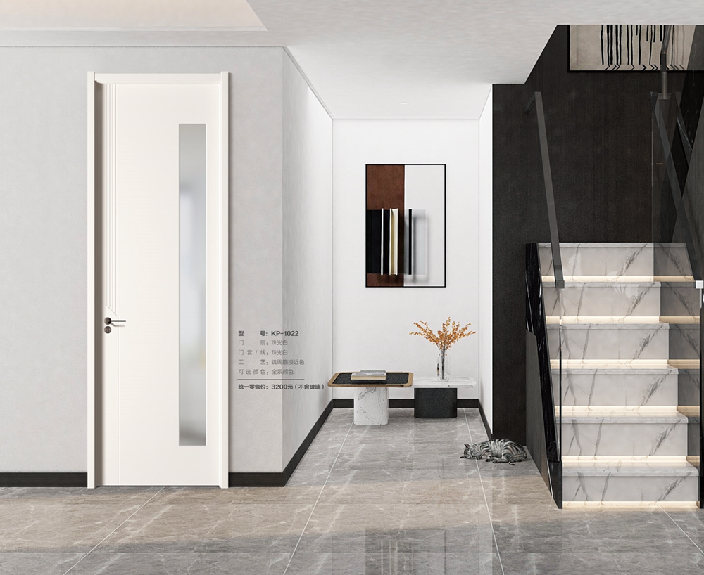 凈味無漆木門KP-1022